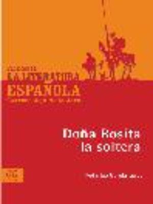 cover image of Doña Rosita la soltera